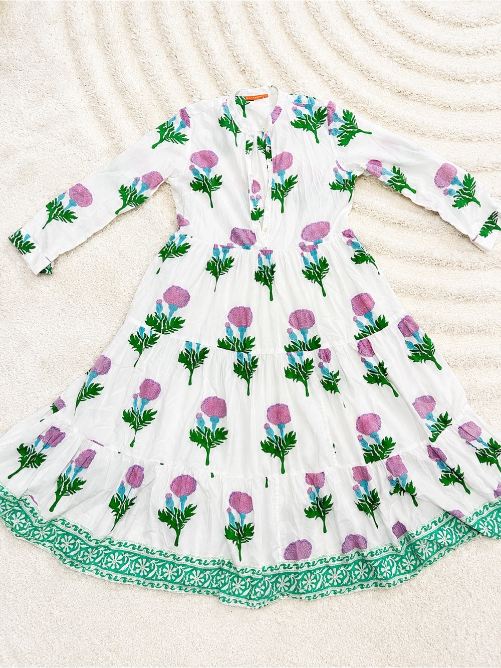 Oliphant Maxi Dress in bloom lilac thistle